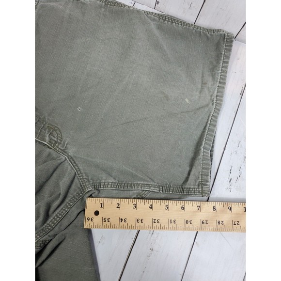 CARHARTT Carpenter Work Shorts Green Cotton B147 LBR Original Fit Men's Sz 38 - Picture 11 of 11